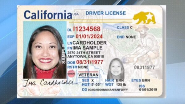 CALIFORNIA ID CARD