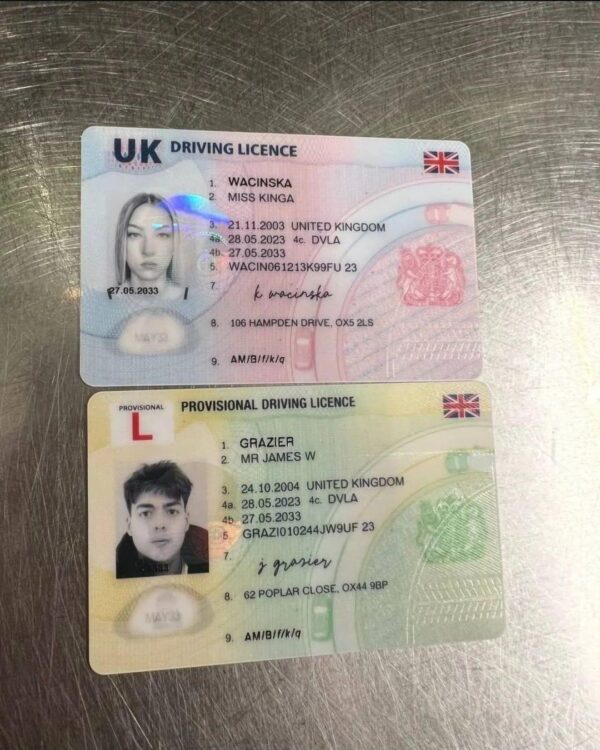 Uk Provisional Driving License - Image 3